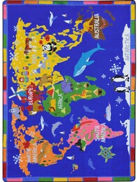 Joy Carpets Kid Essentials World of Wonders Multi
